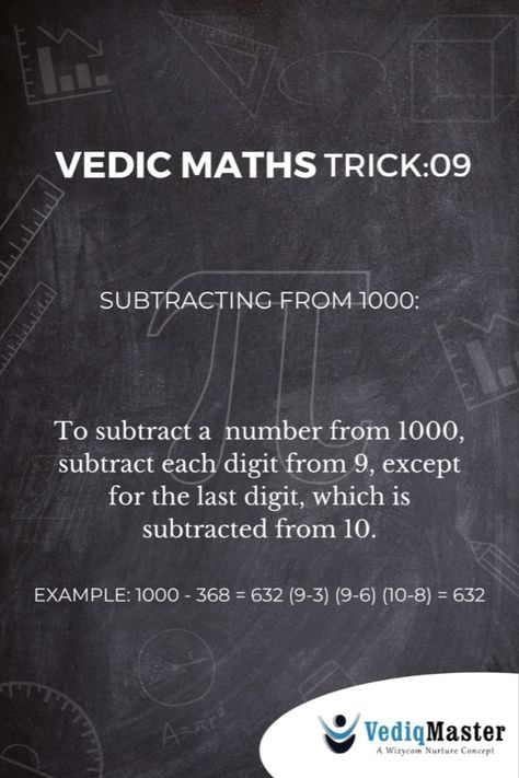 subrtaction tricks, vedicmath tricks, mathtricks,easy subtraction tricks Math Tricks High School, Subtraction Tricks, Aptitude Tricks, Maths Tips, Vedic Maths, Maths Tricks, Bath Garden, Cool Math Tricks, Learning Mathematics