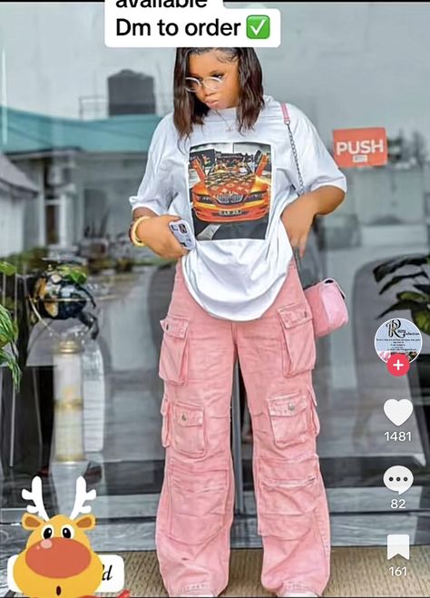 Tshirt And Cargo Pants, Styling Cargos, Cargo Pants For Ladies, What To Wear With Cargo Pants, Trouser And Top For Ladies, Best Cargo Pants, Trousers For Girls, Cargo Pants Outfit Women, Combat Trousers