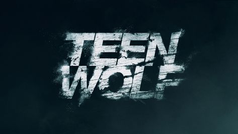 Teen Wolf Logo, Teen Wolf Aesthetic, 1 Typography, Sequence Style, Type Animation, Icon People, Wolf Background, Movie Logo, Teen Wolf Funny