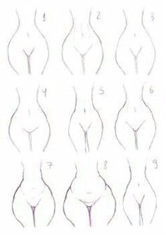 Curvy Girl Drawing, Unfinished Sketches, Only For Girls, Draw Reference, Body Type Drawing, Curvy Body Types, Body Drawing Tutorial, Have Inspiration, Sketches Tutorial