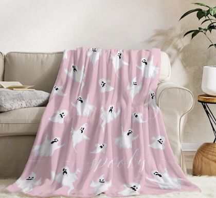 easier than hunting down the viral homesense ghost blanket! (it also comes in other colours if you dont like pink) Ghost Blanket, Blanket Warmer, Living Room Pink, Halloween Bedding, Bed Living Room, Pink Ghost, Decorative Throws Blanket, Couch Throw Blanket, Blanket Cozy