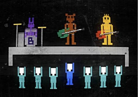 Fnaf Decor, 8 Bit Fnaf, Fnaf Widgets, Fnaf Backgrounds, Drawing Fnaf, Fnaf Tapes, Fnaf Songs, Fnaf Wallpaper, I Always Come Back