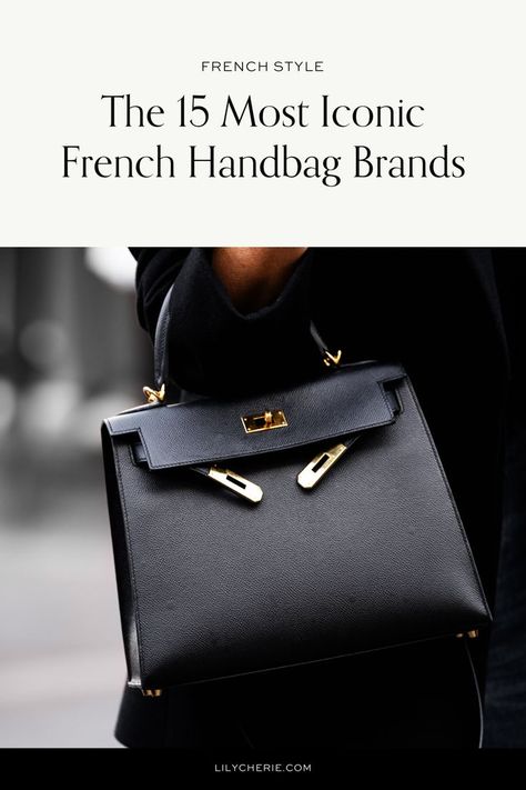 french handbag brands Classy Parisian Style, Casual French Style, Classic Parisian Style, French Handbags, Style Parisian Chic, French Style Clothing, Paris Outfit Ideas, Euro Chic, Handbag Brands