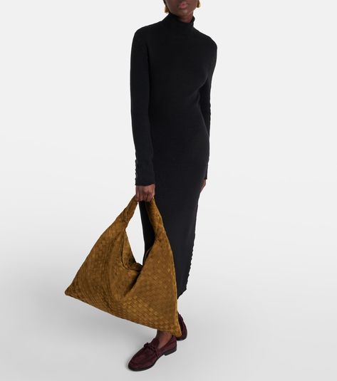 Bottega Veneta Suede Bag, Bottega Hop Bag, Bottega Veneta Bag Tote, Suede Tote Bag, Suede Bag, Suede Tote, Free Bag, Bottega Veneta, Calf Leather