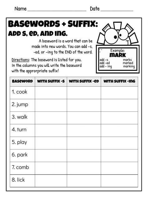 Phonics online worksheet for Grade 2. You can do the exercises online or download the worksheet as pdf. Suffixes Worksheets 1st Grade, 2nd Grade Grammar Worksheets, Suffix Worksheets 2nd Grade, Ing Words Worksheet, 2nd Grade Ela Worksheets, Phonics Grade 2, Learn Sign Language Free, 2nd Grade English Worksheets, Grade 2 Addition