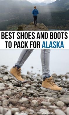 Best Shoes And Boots For Alaska In Winter Or Summer - Follow Me Away Alaska In Winter, Summer Cruise Outfits, Packing For Alaska, Winter Vacation Packing List, Alaska Cruise Packing List, Alaska Outfits, Alaskan Cruise Outfits, Alaska Cruise Packing, Alaska Cruise Outfits