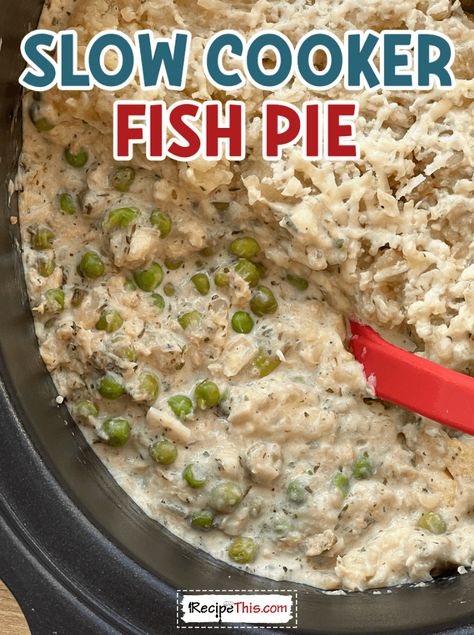 Slow Cooker Fish Pie Slow Cooker Cod Recipes, Slow Cooker Fish, Frozen Fish Recipes, Amazing Slow Cooker Recipes, Cooked Fish, Frozen Fish, Cook Fish, Fish Pie, Cook Smarts