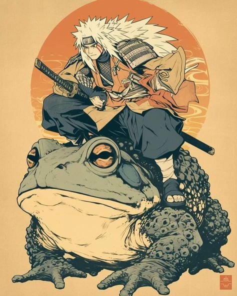 Jiraiya Sensei, Naruto Jiraiya, Bloodborne Art, Naruto Shippudden, Naruto Tattoo, Anime Artwork Wallpaper, Naruto Wallpaper, Naruto And Sasuke, Anime Tattoos