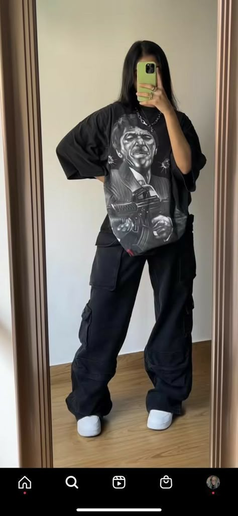 Baggy Outfit Ideas, Baggy Clothes, Outfit Inspo Casual, Casual Day Outfits, Tomboy Outfits, Tomboy Style Outfits, Causual Outfits, Swaggy Outfits, Tomboy Fashion