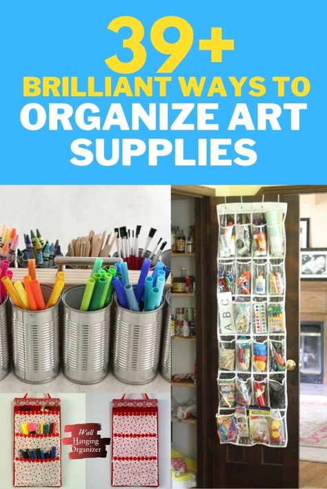 39 Brilliant Ways to Organize Your Art Supplies - Jae Johns Painting Supplies Organization, Organize Art Supplies, Acrylic Paint Bottles, Kids Art Studio, Arts And Crafts Storage, Watercolor Supplies, Art Supplies Storage, Art Supply Organization, Artist Supplies