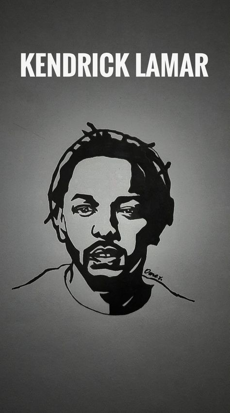 Kendrick Lamar Silhouette, Kendrick Lamar Drawing Easy, Crown Drawing, Tshirt Ideas, Art Idea, Kendrick Lamar, Black And White Drawing, Stencil Art, Cricut Projects