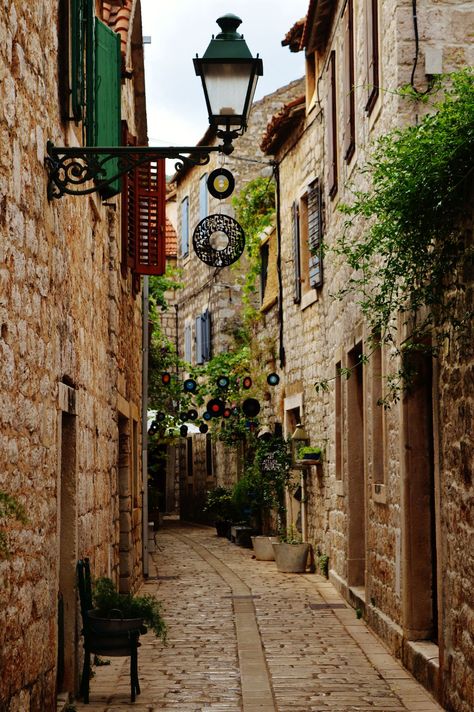 stari grad - hvar - croatia - september 2015 beautiful street Stari Grad Croatia, Croatia September, Stari Grad Hvar, Emily Style, Europe Adventure, Pula Croatia, Hvar Island, Stari Grad, Croatian Islands