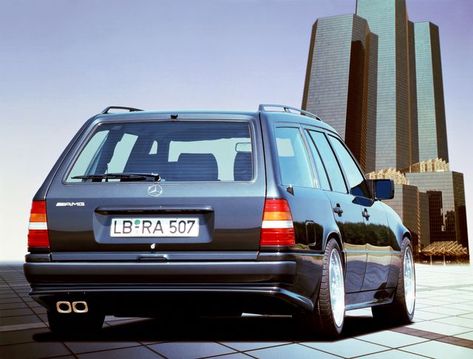 It's Time To Celebrate 8 Of AMG's Best Wagons W124 Wagon, Amg Wagon, Mercedes W114, Best Wagons, Mercedes Benz 500, Mercedes C63 Amg, Benz Smart, Mercedes W124, Sports Wagon