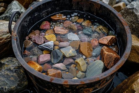 Are you a passionate rock collector seeking ways to enhance the beauty of your finds? Look no further! Our all-new guide shares expert techniques for cleaning rocks and minerals without causing damage. It's time to let your collection shine! How To Clean Rocks And Minerals, How To Clean Rocks, Collecting Rocks, Michigan Rocks, Ultrasonic Cleaners, Rock Hunting, Vinegar Cleaning, Beach Rocks, Acetic Acid