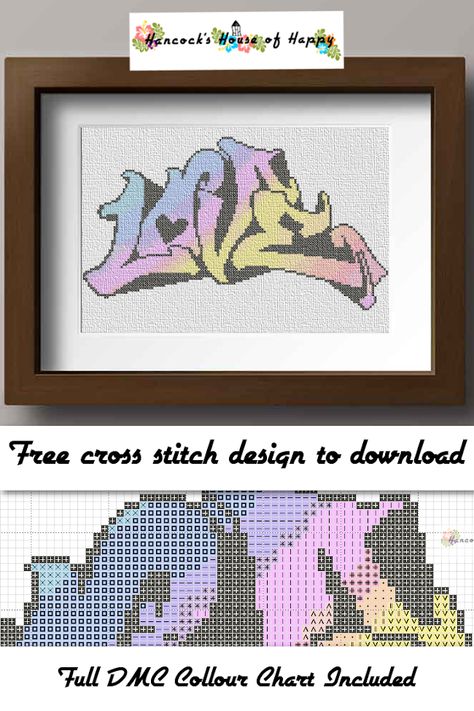 Free Cross Stitch Font Patterns, Cross Stitch Lettering Fonts Free Pattern, Modern Cross Stitch Patterns Free Charts, Graffiti Cross Stitch, Typography Cross Stitch, Subversive Cross Stitch Patterns Free Funny, Keith Haring Cross Stitch, Subversive Cross Stitch Patterns, Free Cross Stitch Designs