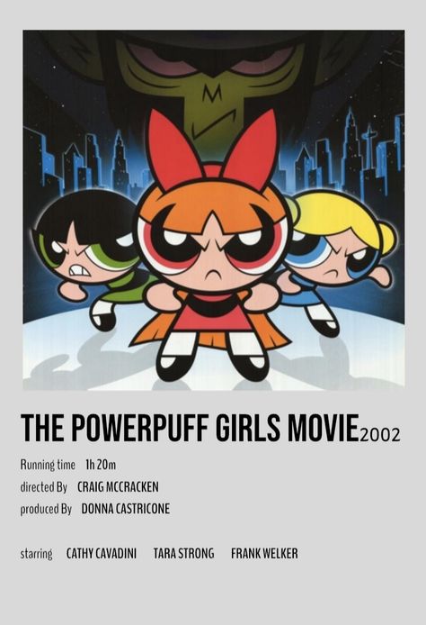 Powerpuff Girls Movie, Craig Mccracken, Frank Welker, Tara Strong, The Powerpuff Girls, The Powerpuff, Girls Series, Save The Day, Powerpuff Girls