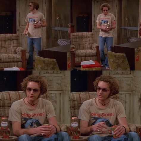 1x24 Hyde Moves In Hyde Outfits, Steven Hyde, 70 Show, That 70s Show, 90s Dress, Historical Figures