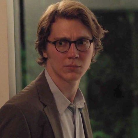 Paul Dano With Glasses, Paul Dano Ruby Sparks, Actors With Glasses, Paul Dano Pfp, Nerdy Actors, Paul Dano Riddler, Nerd Guy, Nerdy Men, Nerdy Guys