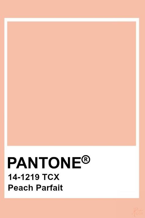 Pantone Peach Shades, Peach Pantone, Pantone Shades, Interior Design Bedroom Master, Peach Color Palette, Peach Shades, Pantone Tcx, Peach Parfait, Pantone Colours