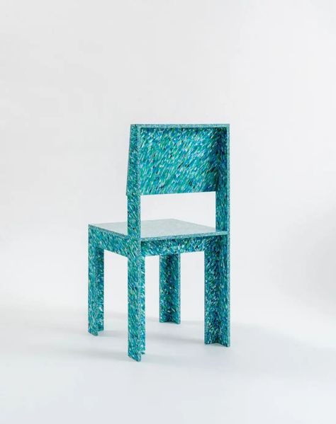 Jane Atfield RCP2 Chair Blue, Recycled Plastic Eco Friendly Outdoor For Sale at 1stDibs Recycled Plastic Chair, Design Museum London, Modern Side Chairs, Iconic Chairs, Recycled Plastic Furniture, Plastic Furniture, Danish Furniture, Plastic Chair, White Chair