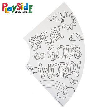 VBS and Camp Crafts, Paper Megaphone Kits, BLack and White, 6 x 10.25 Inches, 24 Count Megaphone Craft, Toddler Sunday School, Hobby Lobby Crafts, Bible Story Crafts, Camp Crafts, Sunday School Kids, Sunday School Crafts For Kids, Bible School Crafts, Bible Crafts For Kids