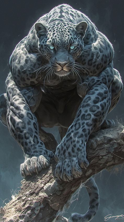 Panther Art, Dark Creatures, Beast Creature, Big Cats Art, Image Swag, Creature Artwork, Black Cartoon Characters, Alien Concept Art, Fantasy Creatures Art