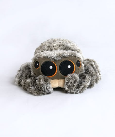 Spider Plushie, Lucas The Spider, Pet Spider, Jumping Spider, Kawaii Plush, Kawaii Plushies, The Spider, Cute Pillows, Cute Stuffed Animals