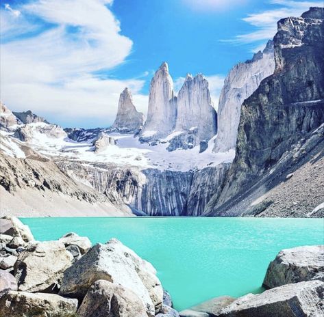 Patagonia South America, W Trek, Argentina Culture, Patagonia Hiking, Large Landscape Painting, Visit Argentina, Torres Del Paine National Park, Chile Travel, Beautiful Landscape Photography