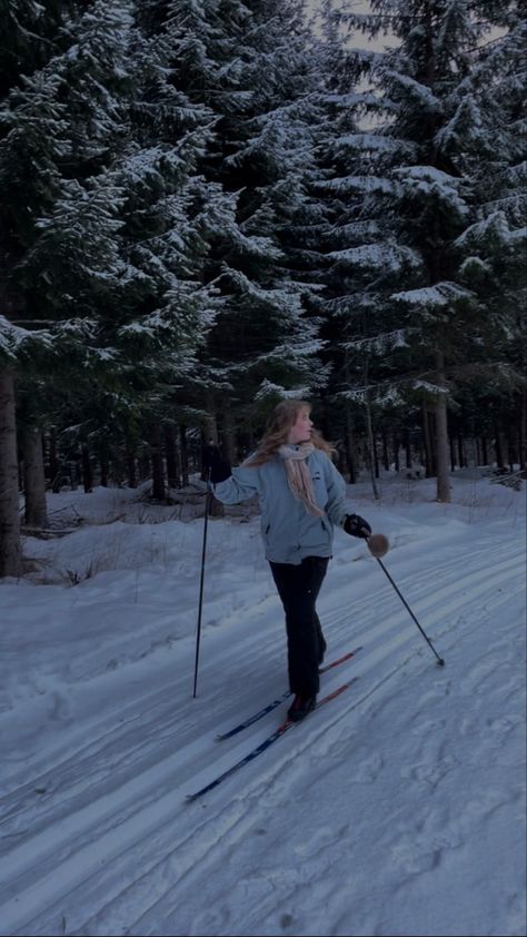 Scandinavian Winter Aesthetic, Swedish Lifestyle Aesthetic, Sweden In Winter, Aesthetic Skiing, Winter In Sweden, Scandi Winter, Winter Aesthetic Snow, Sweden Winter, Sweden Snow