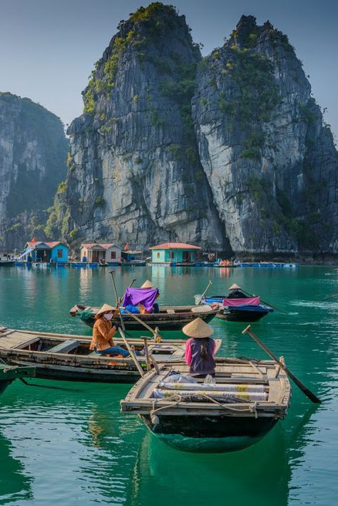 On my top 5 places to go before I turn 30 list! Halong Bay, Vietnam