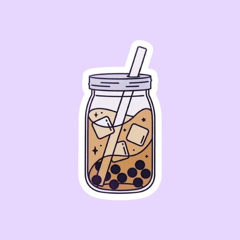 These cute and aesthetic stickers are perfect for adding a touch of personality to your planner, notebook, or phone case. They're also great for sharing on social media! #coffee #boba #kawaii #cute . #Kawaii #Kawaii_Stickers_Aesthetic #Cute_Kawaii_Stickers #Boba_Sticker