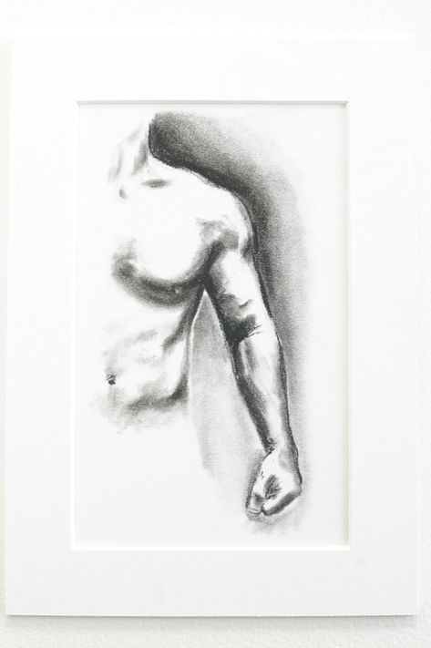 Muscle Study, Dark Field, Drawing Male, Male Chest, Tarot Card Spreads, Male Torso, Charcoal Sketch, Guy Drawing, Male Figure