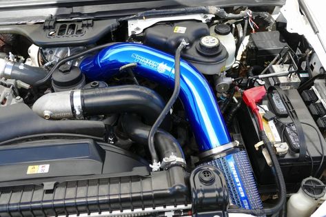 What's the best 6.0 Powerstroke intake? Read our guide on the performance benefits and power gains from 6.0 Powerstroke cold air intakes. Ford Diesel, Ford Powerstroke, 2005 Ford Excursion, Basic Hand Tools, Powerstroke Diesel, Ford Excursion, Combustion Chamber, King Ranch, Truck Engine