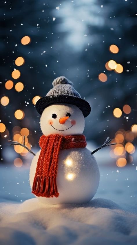 Snowman Screen Savers, Snow Man Aesthetic, Christmas Screen Savers Iphone, Snowman Wallpaper Iphone, Christmas Wallpaper Snowman, Snow Man Art, Christmas Snowman Wallpaper, Snowmen Wallpaper, Christmas Lockscreen Iphone