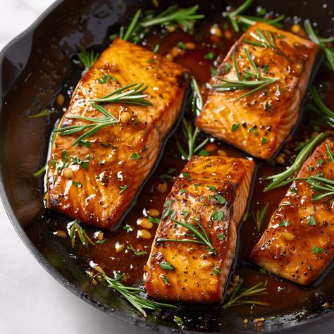 Salmon is not only a healthy choice but also a versatile one that can be dressed up in many delightful ways. One of my favorite preparations is Honey Garlic Glazed ... Read more Honey Garlic Glazed Salmon, Honey Lemon Salmon, Salmon Glaze Recipes, Glazed Salmon, Healthy Choice, Salmon Fillets, Honey Garlic, Just Cooking, Salmon Recipes