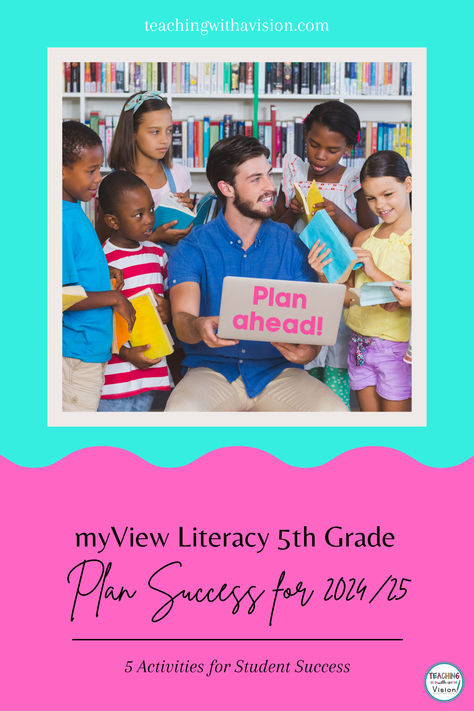 Plan ahead with myView Literacy Activities for 5th Grade including PDF & Free resources. Teaching triumphs start with smart planning! Third Grade Literacy Activities, Myview Literacy, 5th Grade Activities, 3rd Grade Classroom, Sixth Grade, Elementary Education, Time Saving, Literacy Activities, 5th Grades