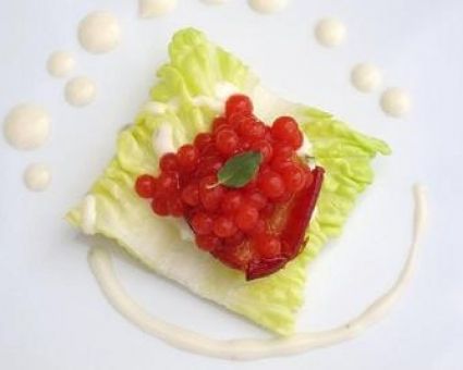 BLT: Bacon, Lettuce & Tomato Caviar Molecular Food, Bacon Blt, Molecular Gastronomy Recipes, Bacon Lettuce Tomato, Caviar Recipes, Molecular Gastronomy, Starters Recipes, Weekend Projects, Food 52