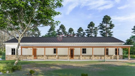 Barndominium floor plan is 2500 Sq. Ft. with 3 bedrooms, 2 baths, 4 Car Garage, shop. Open Concept Barndominium, Plumbing Plan, 4 Car Garage, Custom Floor Plans, Barndominium Plans, House Plans 3 Bedroom, Garage House Plans, Barndominium Floor Plans, Garage Shop