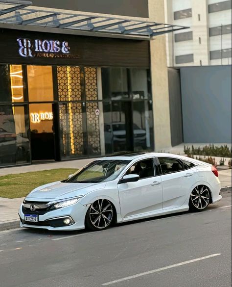 White Honda Civic Aesthetic, Mobil Civic, Honda Civic Aesthetic, Civic G10, Corolla Car, Civic Car, Moto Car, Biker Love, Honda Civic Sedan