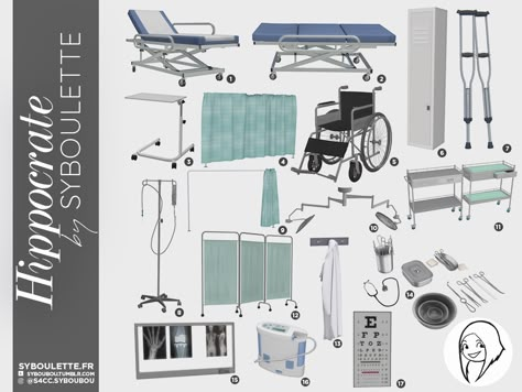 Sims 4 Cc Crutches, Nursing Home Sims 4, Sims 4 Mental Hospital Cc, Sims 4 Cc Hospital Clutter, Sims 4 Cc Hospital Clothes, Sims 4 Cc Medical Accessories, Sims 4 Functional Hospital Cc, Sims 4 Asylum Cc, Sims 4 Vet Cc