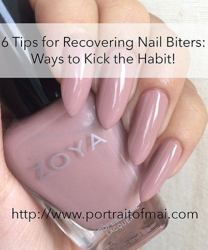 Nail Biting Tips Nail Biters Tips, Tips For Nail Biters, Stop Nail Biting, Long Oval Nails, Peeling Nails, Chalkboard Nails, Gel Manicure At Home, Red Carpet Manicure, Gel Polish Manicure