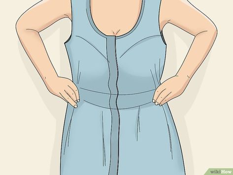 Taking In Dress Sides, Tailor Dress Diy, Diy Dress Alterations Too Big, Take In Dress Diy, How To Take A Dress In, Altering A Dress That Is Too Big, How To Sinch Waist On A Dress, How To Resize A Dress, Altering Dresses Too Big