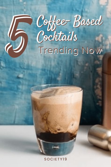 Coffee Based Drinks, Coffee Based Cocktails, Brunch Drinks Alcoholic, Tamarind Vodka, Alcoholic Coffee, Alcoholic Coffee Drinks, Coffee Vodka, Royal Recipe, Cocktail Trends