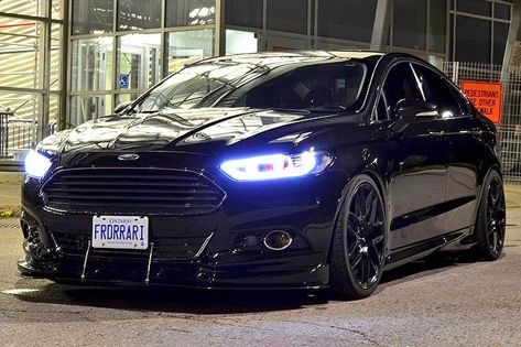 Ford Fusion Blacked Out Ford Fusion, Ford Fusion Mods, Ford Nails, Ford Fusion Accessories, Ford Focus Accessories, Fusion Ford, Ford Fusion Custom, 2013 Ford Fusion, Fusion Sport