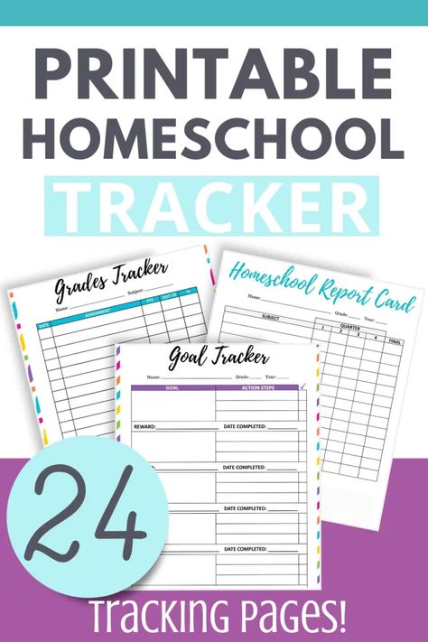 Homeschool Tracking Does NOT Have to Make You Crazy! Homeschool Tracking Sheets, Homeschool Grade Tracker Free Printable, Homeschool Grade Tracker, Abeka Homeschool Organization, Homeschool Tracking, Homeschool Organization Room, Homeschool Organization Storage, Dollar Tree Homeschool, Homeschool Tracker