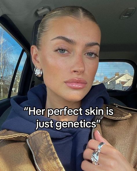 When they say “Her perfect skin is just genetics” #perfectskin #glassskin #cleanskincare #skincare #glowyskin #women #glowup #glowuptips Credits : @girlieceo Pores And Blackheads, Foods For Clear Skin, Discipline Tips, Clear Glowing Skin, Money Motivation, Perfect Skin Care Routine, Healthy Skin Tips, Facial Skin Care Routine, Body Care Routine