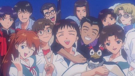 Anime Library, Evangelion Wallpaper, Happy 24th Birthday, Hideaki Anno, The End Of Evangelion, Evangelion Art, Neon Evangelion, Magnum Opus, Mecha Anime