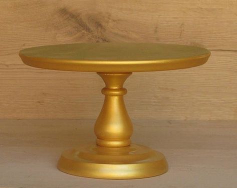 Gold Wedding Cake Stand, Wedding Cake Stand Gold, Metallic Cake, Gold Cake Stand, Cupcake Plate, Metal Cake Stand, Wooden Backdrops, Wedding Cake Stand, Wooden Cake Stands