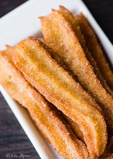 Churro Dough Recipe, Sourdough Churros Recipe, Sourdough Churros, Pate A Choux Recipe, Homemade Churro, Fall Winter Desserts, Homemade Churros Recipe, Tamales Recipe Pork, Churro Recipe