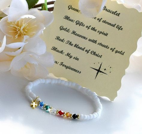 Salvation Bracelet, Crystals Bracelets, Gifts Of The Spirit, Blood Of Christ, Christian Bracelets, Swarovski Crystal Bracelet, Blue Gifts, Christian Jewelry, Healing Jewelry